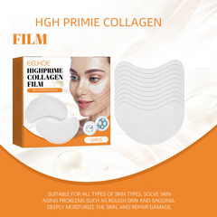 Eelhoe Highprime Collagen Film packaging with collagen film strips on a white background
