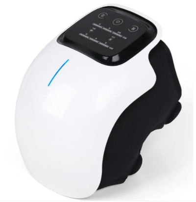 White and black electronic device with control panel on a white background