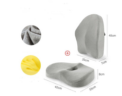 Orthopedic Pillow Memory Foam Seat Set